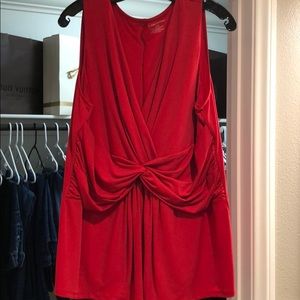 Lane Bryant sleeveless blouse